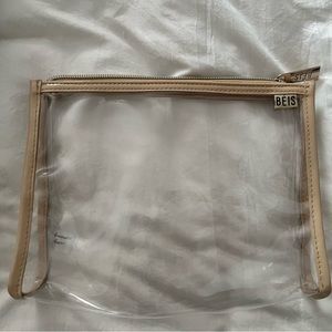 Beis clear travel pouch